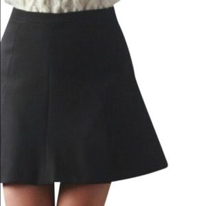 J crew a line skirt